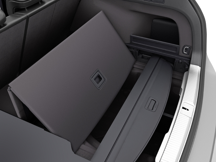 Στην έκδοση station wagon ο χώρος διαμορφώνεται ανάλογα με τις ανάγκες...