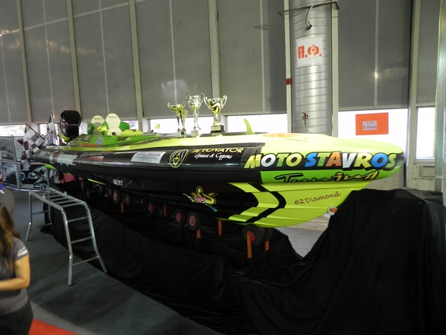 Αγωνιστικό σκάφος με πολλές νίκες στο ενεργητικό του...