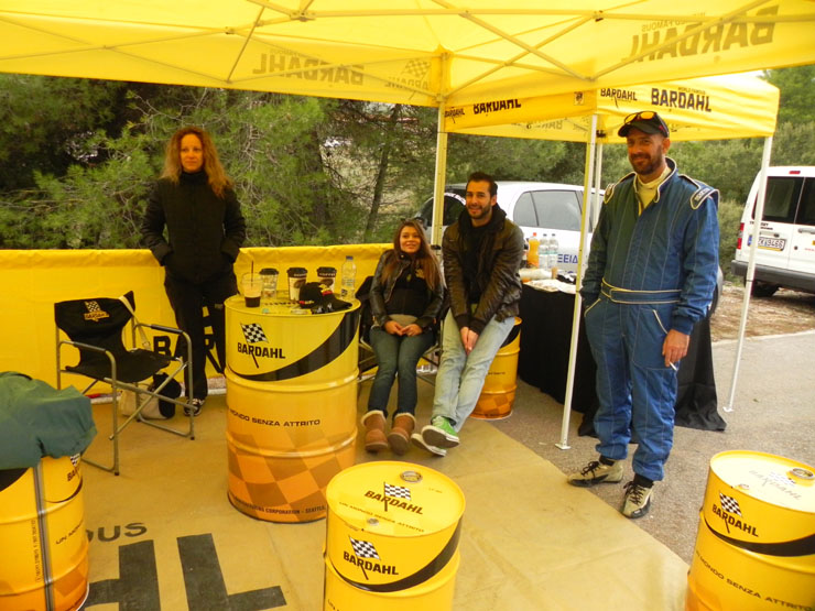 Το σκηνικό απλά ήταν σε αγωνιστικούς ρτυθμούς...