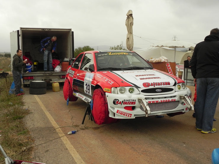 Στην.. πρίζα για να έρθουν τα ελαστικά στη σωστή θερμοκρασία