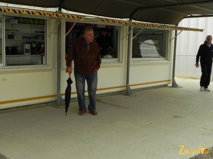 Ο Πουλιάδης δήλωσε συμμετοχή αλλά τον... τσακώσαμε να κάνει βόλτες στην καντίνα...