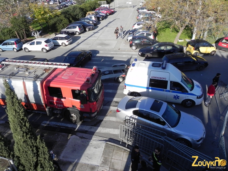 Αρχικά δεν υπήρχε ασθενοφόρο αλλά μετά τα όσα συνέβησαν βρέθηκε!!!!