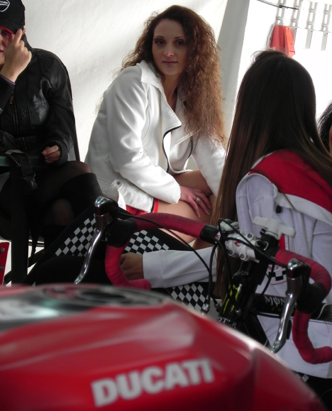 Ακόμα και... ποδήλατα είχε στα padocks της ομάδας!!!!