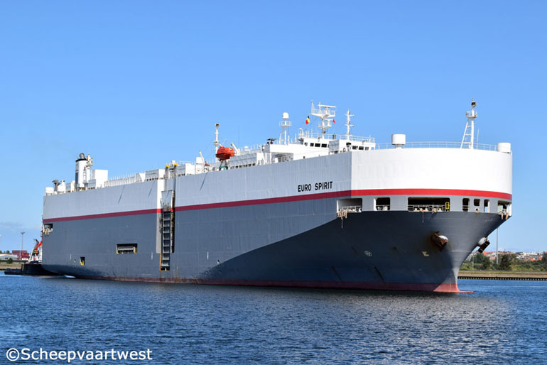 Το Euro Spirit της Nissan μπορεί να μεταφέρει πάνω από 4.000 οχήματα...,