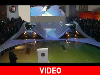 Η εντυπωσιακή παρουσίαση του νέου Fiat 500L Η εντυπωσιακή παρουσίαση του νέου Fiat 500L