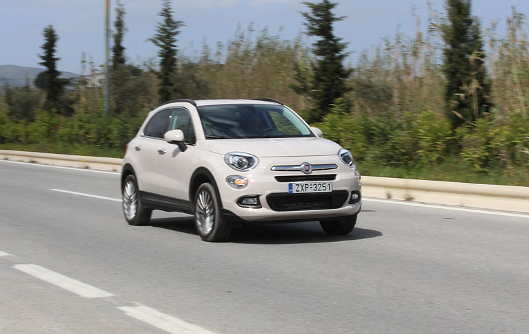 To Fiat 500X είναι ένα γνήσιο Crossover όχημα με πολύ καλή ποιότητα κύλισης στο δρόμο
