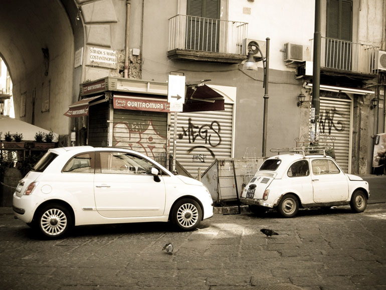 Fiat 500: Άλλοτε και τώρα...