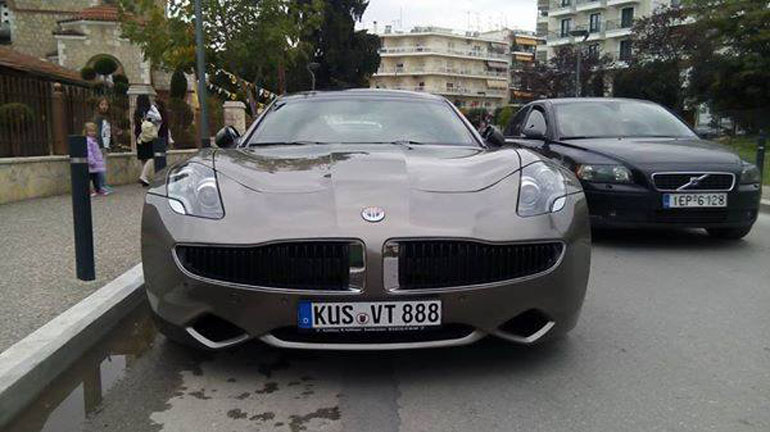 Εντυπωσιακή η εμπρός μάσκα...