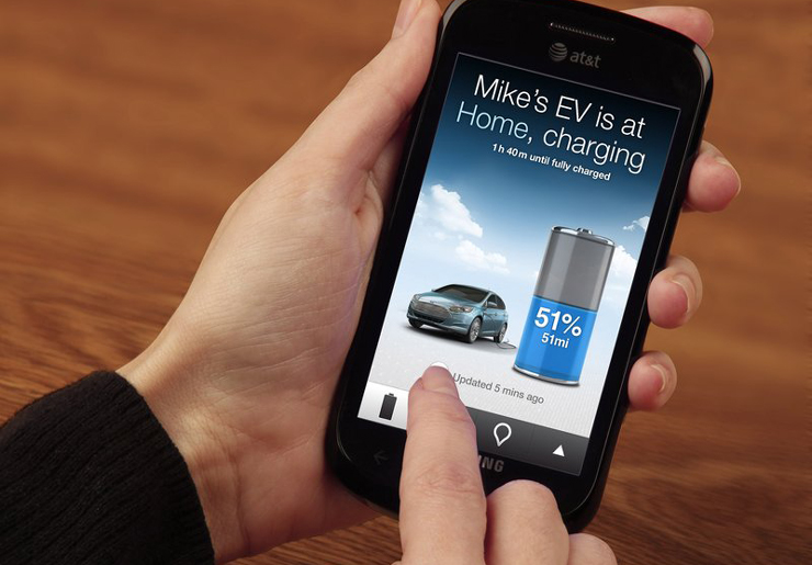 Μέσα από μία εφαρμογή για κινητό ο ιδιοκ΄τητης μπορεί να ελέγχει την φόρτιση των μπαταριών...