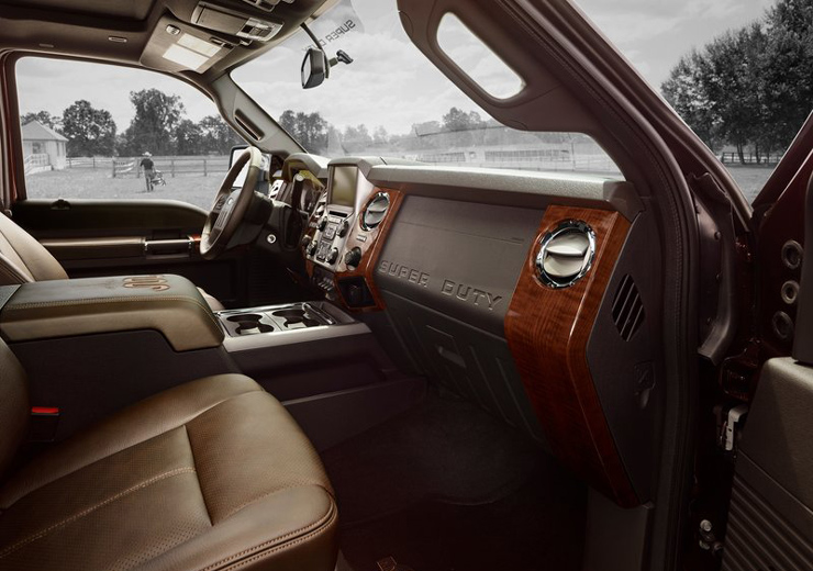 Εσωτερικό από επαγγελματικό όχημα...