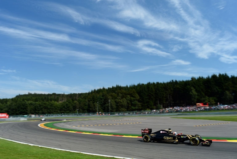 O Grosjean 'έφαγε' ποινή πέντε θέσεων, ξεκίνησε 9ος και τελικά τερμάτισε 3ος...