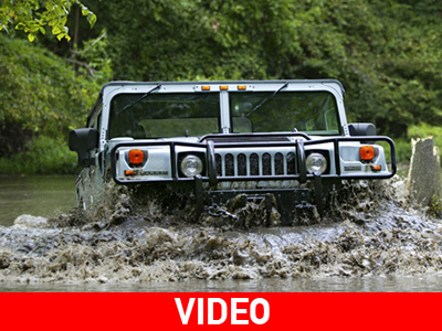 To Hummer H1 στο φυσικό του περιβάλλον