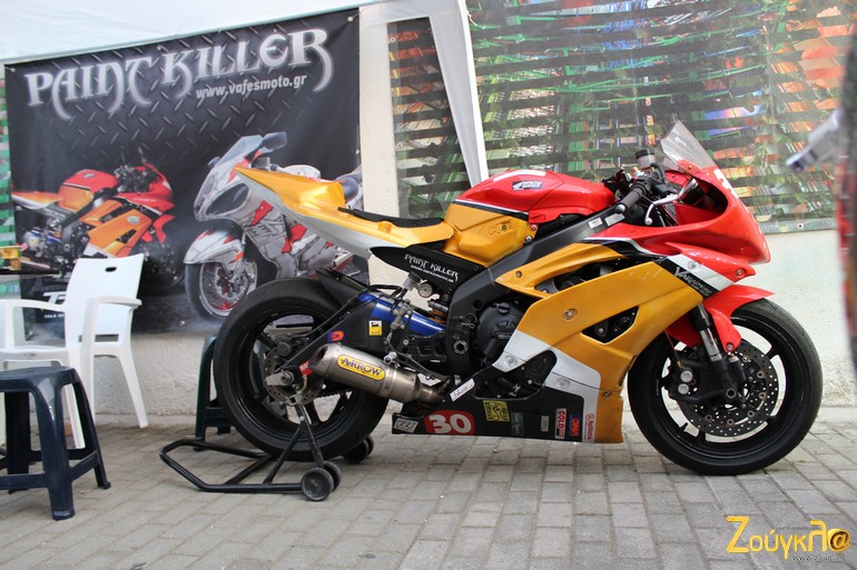 Η μοτοσικλέτα του Ανδρέα Ψυχογιού που έτρεξε στο Isle of Man...