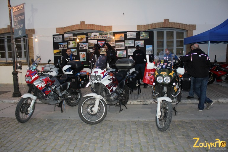 Το team της Africa Twin...