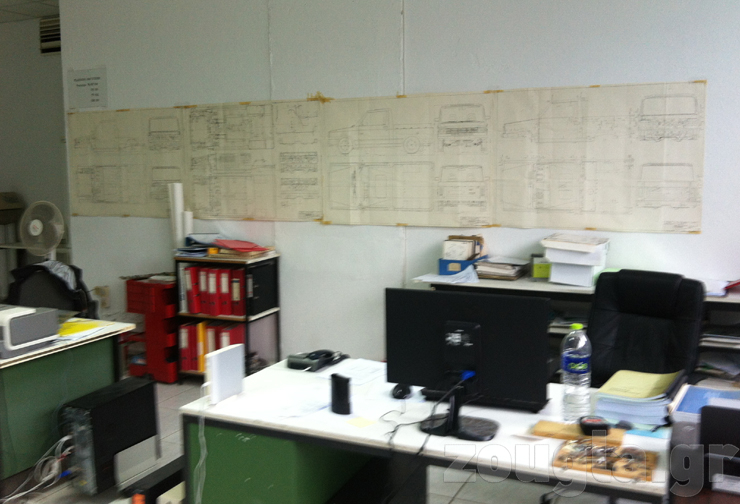 Εδώ είναι ένα μέρος του χώρου όπου 'κατασκευάζεται' το νέο Pony... Πολλά πράγματα δεν μπορούμε να τα δείξουμε...