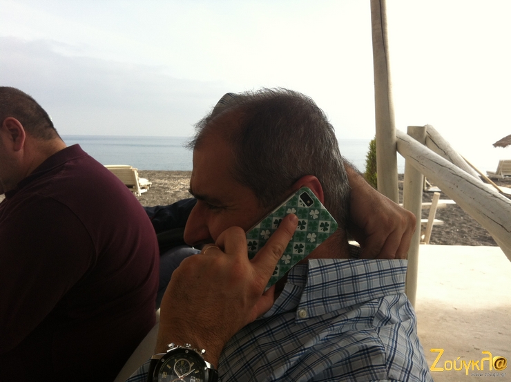 Παναθηναικός παντού... Ο Γιάννης Σκουφής είναι πράσινος και το δείχνει...