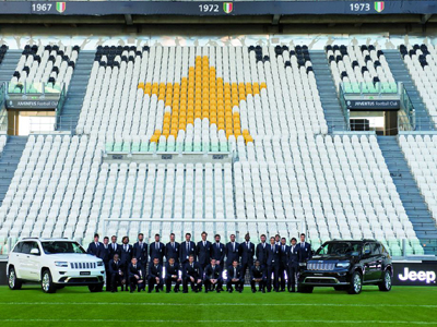 Με Jeep Grand Cherokee οι ποδοσφαιριστές της Juventus