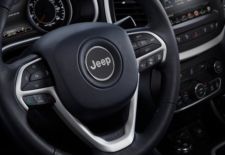 Κουμπιά με λειτουργίες πάνω στο τιμόνι...