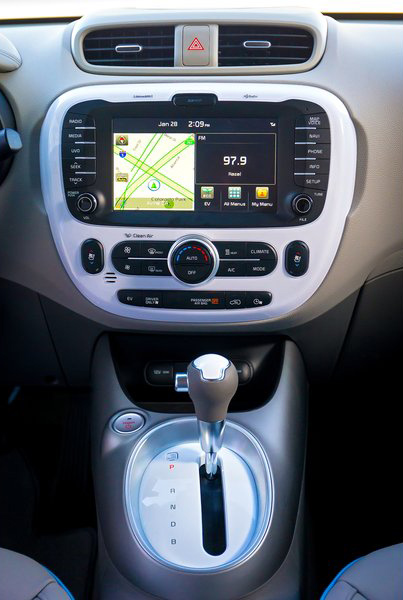 Η κεντρική κονσόλα...