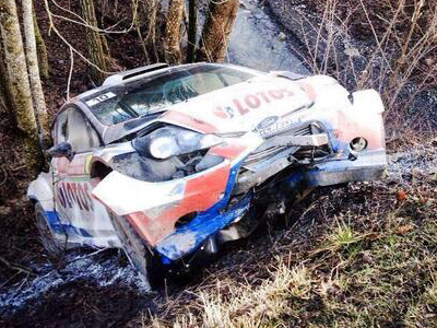 Έξοδο είχε ο Kubica στο ράλι του Μόντε Κάρλο Έξοδο είχε ο Kubica στο ράλι του Μόντε Κάρλο