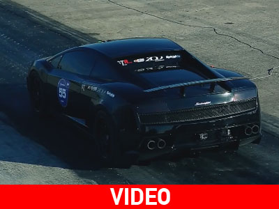 H Lamborghini των 1.850 ίππων που άγγιξε τα 409.55 χλμ./ώρα στην Κρήτη