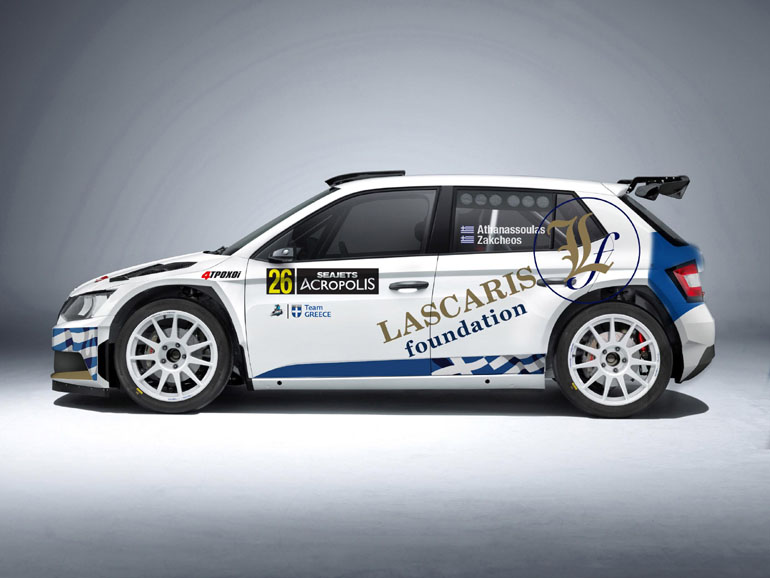 Είναι σημαντικό να βλέπεις την ελληνική σημαία σε τέτοια αυτοκίνητα...