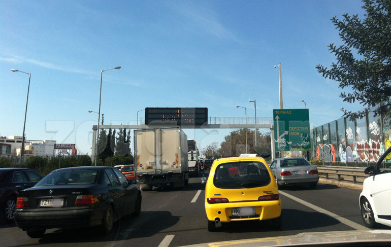 Πάνω από 150.000 οχήματα εξυπηρετεί καθημερινά η λεωφόρος Κηφισού...