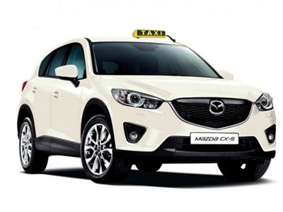 Το Mazda CX-5 σε έκδοση ταξί Το Mazda CX-5 σε έκδοση ταξί