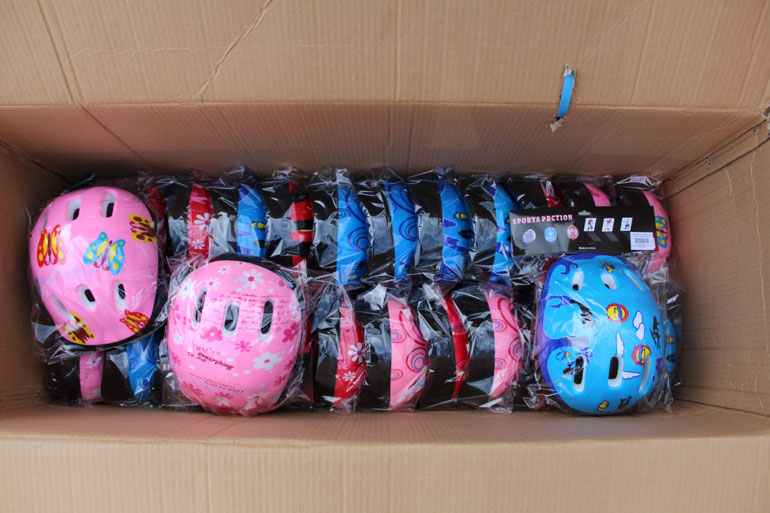 Ολοκαίνουργια παιδικά κράνη...