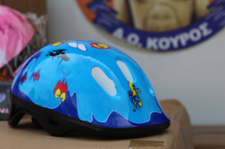 Κράνη με σχέδια...