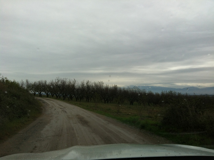 Για να φτάσεις στο σημείο του λόφου Καστά πρέπει να καλύψεις και μία χωμάτινη διαδρομή