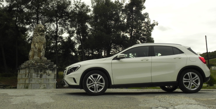 Το μήκος της GLA αγγίζει τα 4.417 μέτρα