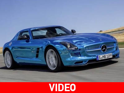 Νέο video με την ηλεκτρική Mercedes SLS AMG