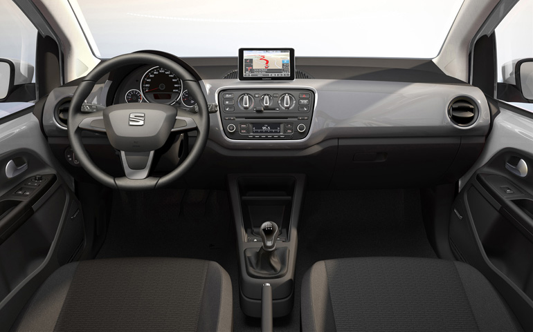 To εσωτερικό του Seat Mii