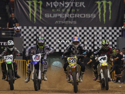 Αρχές Οκτωβρίου στο ΣΕΦ το Athens Supercross Αρχές Οκτωβρίου στο ΣΕΦ το Athens Supercross