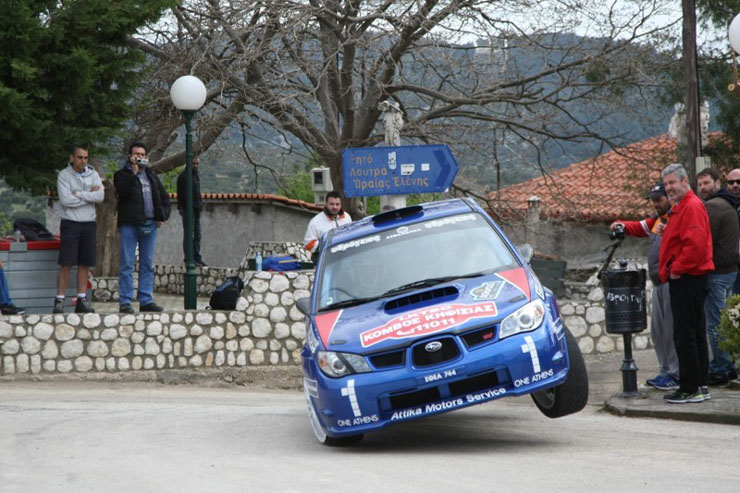 Ο πρωταθλητής αγώνων ράλι του 2012 Γρηγόρης Νιώρας θα είναι στον αγώνα με Subaru Impreza και συνοδηγό τον Κώστα Κακαλη