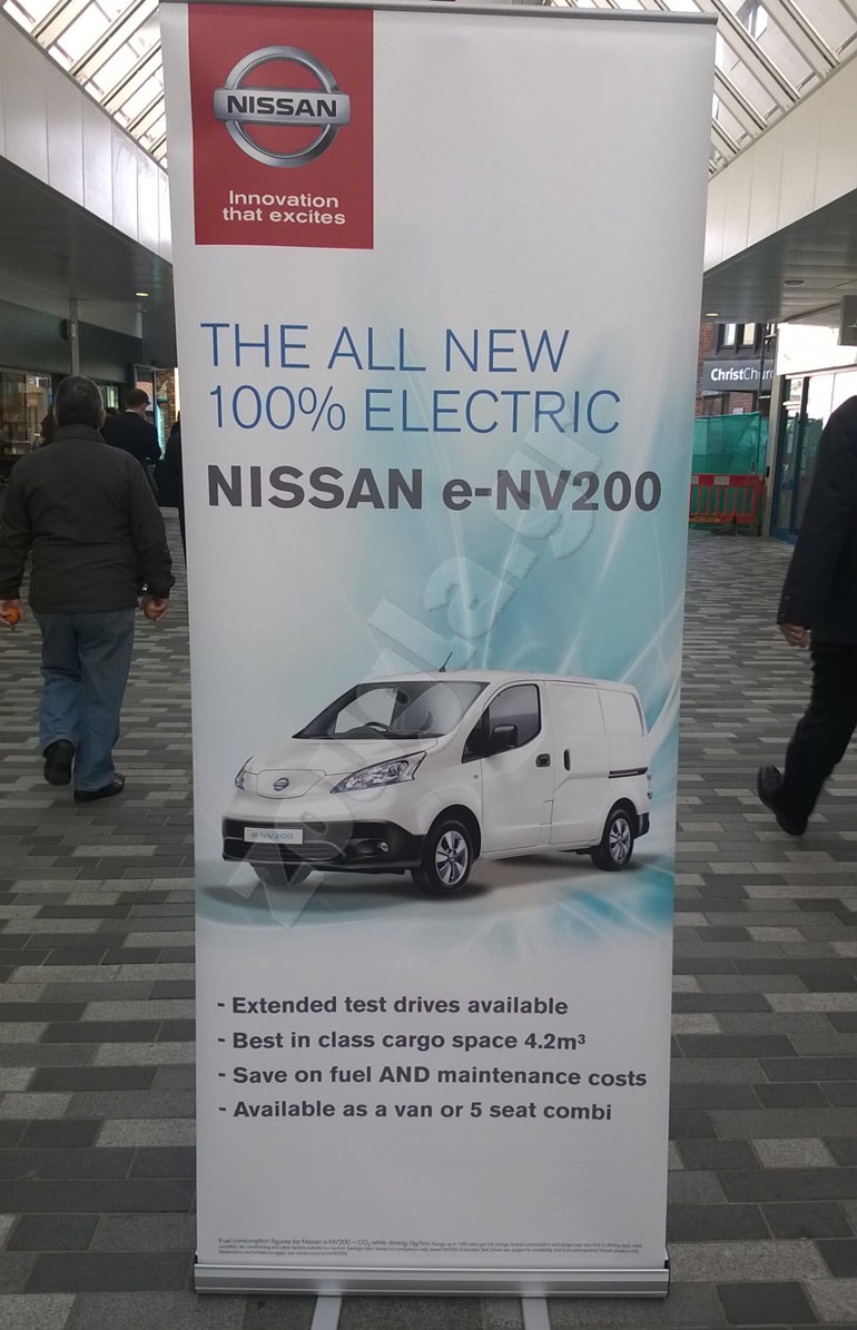 Ηλεκλτρική πρόταση και για επαγγελματίες με το Nissan e-NV200