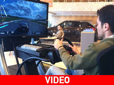 Οδηγώντας το Nissan 370Z tuned στον εξομοιωτή του Playstation 3