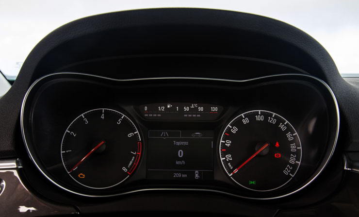 Ο νέος πίνακας οργάνων...