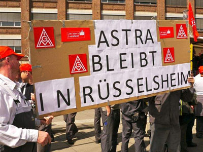 Διαμαρτυρία από 8.000 υπαλλήλους της Opel