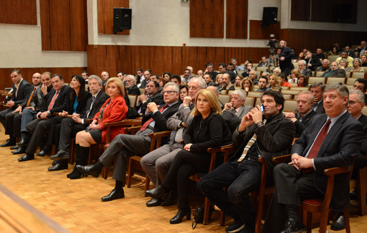 Προσωπικότητες, φορείς του στίβου, του Κλασικού Αθλητισμού, του επιχειρηματικού κόσμου και της πολιτικής σκηνής παρευρέθησαν στην εκδήλωση του ΣΕΓΑΣ