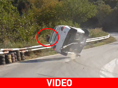 Ανάβαση Πορταριάς: Είδε τον χάρο με τα μάτια του