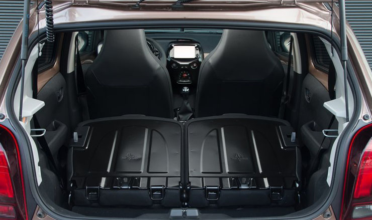 Αν θέλεις μεγαλύτερο χώρο αποσκευών τα καθίσματα πέφτουν και τα.. λίτρα ανεβαίνουν!