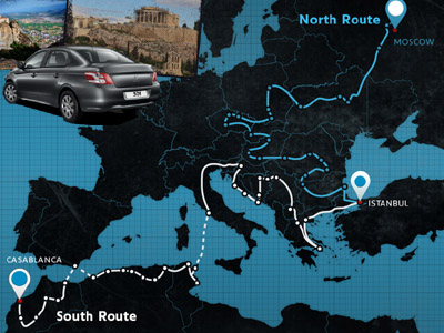 Ταξιδιωτικό στην Ευρώπη πραγματοποιεί το Peugeot 301