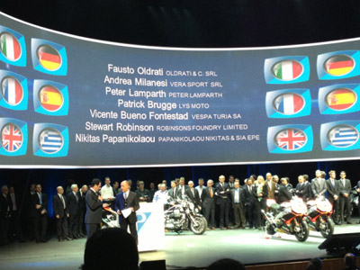 Οι Έλληνες που βραβεύτηκαν από την Piaggio