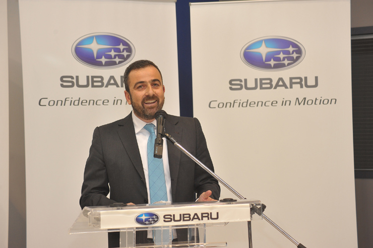 O διευθύνων σύμβουλος της εισαγωγικής εταιρείας των αυτοκινήτων Subaru Γιάννης Χεκιμιάν