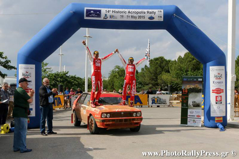 Οι 'Pedro' - Emanuele Baldaccini είναι οι νιικητές του 14ου ιστορικού ράλι Ακρόπολις...