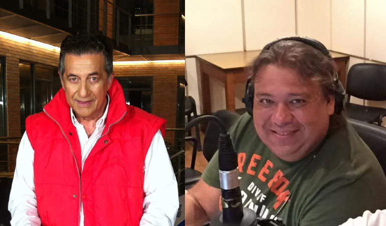 Πάρις Ποντίκας (δεξιά) και Στράτος Φωτεινέλης...