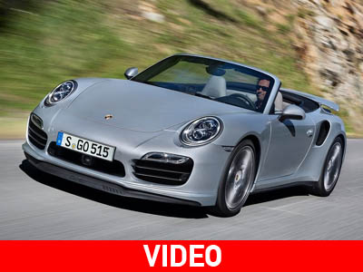 To video με την ανοιχτή Porsche 911 turbo…