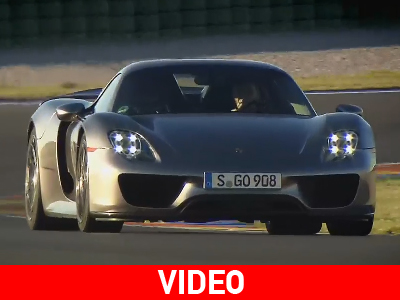 Ένας… καυτός γύρος στην Βαλένθια με Porsche 918